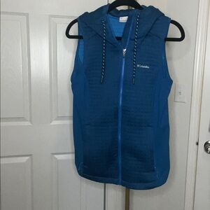 Columbia Pilsner Lodge Vest in TEAL Size Small